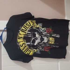 Guns N Roses 85 T Shirt Black Size S EUC